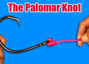 BEST Fishing Knot! How to Tie Palomar Knot- STRONGEST Fishing Knots to Tie Hooks, Lures & Swivels!