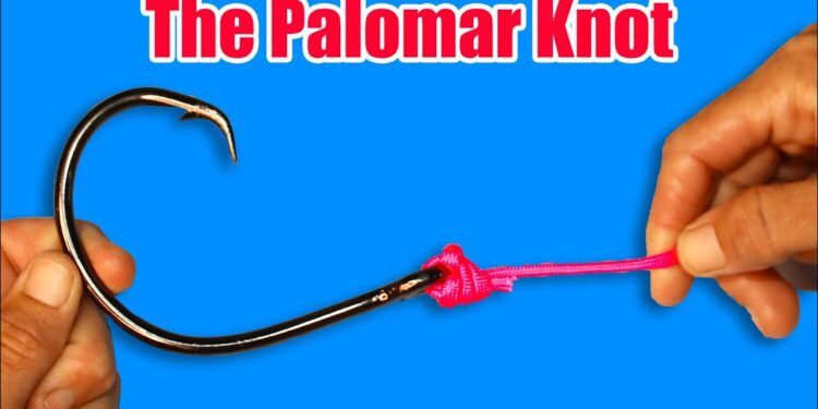 BEST Fishing Knot! How to Tie Palomar Knot- STRONGEST Fishing Knots to Tie Hooks, Lures & Swivels!