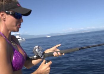 BIKINI Fishing in MEXICO!