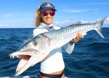 BIT IN HALF! Offshore Fishing for Monster Barracuda in Florida