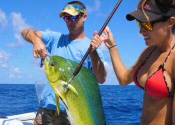 Catching MAHI in ISLAMORADA, FLORIDA