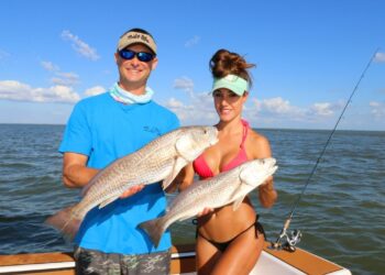 Couple goes FISHING in Florida and catch SPOTLESS redfish!