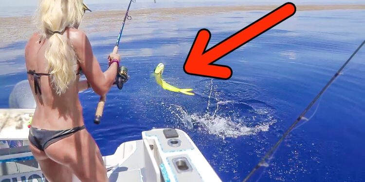 Epic Florida Offshore Dolphin Fishing THIRTY Miles Out!