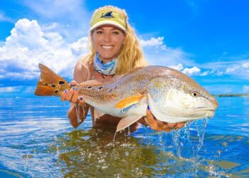 Exploring NEW WATERS! Flats Fishing For Redfish