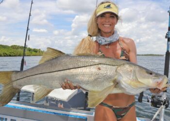 Florida Girl Fishing for MONSTER Snook & Sailfish
