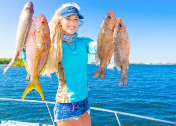 Florida Mangrove Snapper Fishing (Catch Clean Cook) Wok Fried Whole Fish!