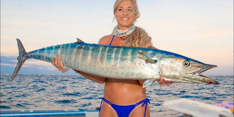 Giant WAHOO! Best How To (Catch Clean Cook) Fastest Catch Ever!
