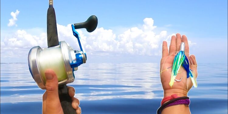 How to Catch DOLPHIN FISH Trolling! Deep Sea Fishing for Mahi Mahi (Pelagic Fishing Florida)