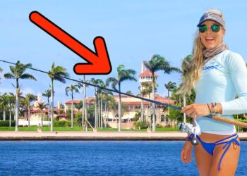 Inshore Fishing Next to DONALD TRUMP’s Mar-A-Lago Florida Home! UNCUT Fishing Video
