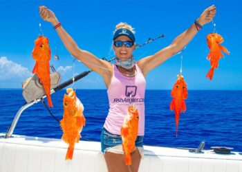 LETHAL Fishing Rig! 900ft Deep Water Blackbelly Rosefish- Catch Clean Cook! (Deep Drop Fishing)