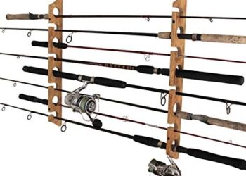 Rush Creek Creations Fishing Rod/Pole Storage Wall/Ceiling Rack
