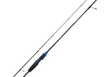 Sougayilang Fishing Rods Ultra-Sensitive Carbon Spinning Rods Blanks with Comfort EVA Grip Rod Handle 2 piecesTrout Rod