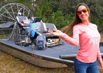 AIRBOAT Ride and a COOKOUT !