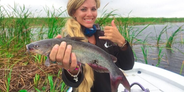 Catch and Cook CATFISH- First Time Eating This Fish!