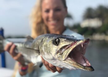 Catching MONSTER BARRACUDA Deep Sea Fishing with Fans!