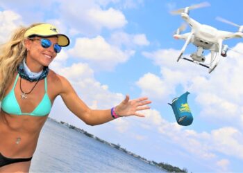 Florida Sandbar Raft Up Party ft. DRONE BEER Delivery!