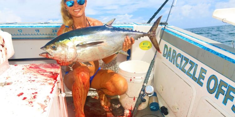 OORAH! Tuna Fishing Trip Gets MESSY with US Marine!