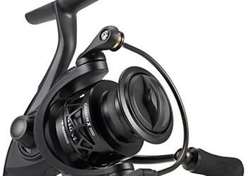 Piscifun Carbon X Spinning Reels – Carbon Frame and Rotor, Light to 5.1oz Spinning Fishing Reel, 5.2:1-6.2:1 High Speed Gear Ratio Spin Reel, 10+1 Shieled BB Smooth Powerful Fishing Reel for Freshwater and Saltwater
