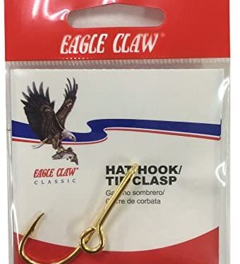 Eagle Claw Tie/Hat Clip, Gold