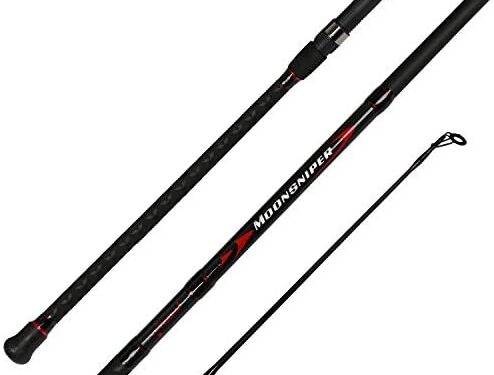 Fiblink Surf Spinning Fishing Rod 2-Piece Graphite Travel Fishing Rod(12-Feet & 10-Feet)