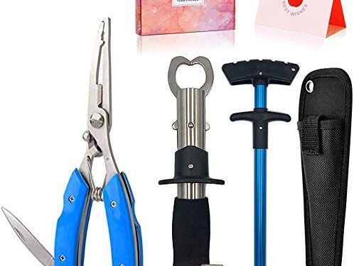 Fishing Gear,Fishing Pliers Saltwater,Fishing Pliers Hook Remover| Fishing Gear Gifts,Fishing Gear Bundle,Gift for a Fisherman,Men Gift Sets Under 20 Dollars,Gifts for Fishing,Fishing Gifts for Women