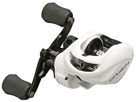 13 FISHING – Origin C – Low-Profile Baitcast Fishing Reel – 8.1:1 Gear Ratio – Right Hand Retrieve (Fresh) – OC8.1-RH