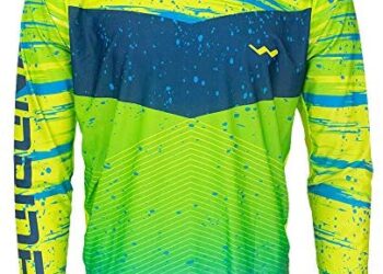 WindRider Long Sleeve Fishing Shirts for Men UPF 50+ Sun Protection with Mesh Sides Stain Resistant and Moisture Wicking