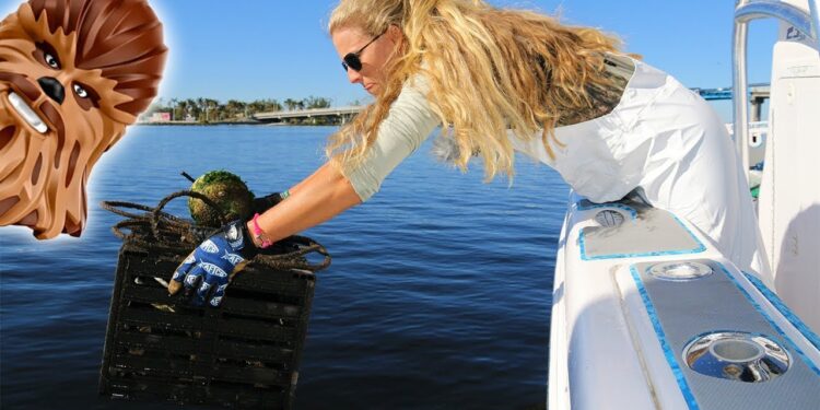 BEST DAY OF CRABBING EVER! Feat. Chewbacca from STAR WARS!
