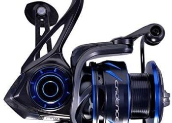 Cadence CS10 Spinning Reel, Ultralight Fast Speed Premium Magnesium Frame Fishing Reel with 11 Low Torque Bearings Super Smooth Powerful Fishing Reel with 36 LBs Max Drag & 6.2:1 Spinning Reel