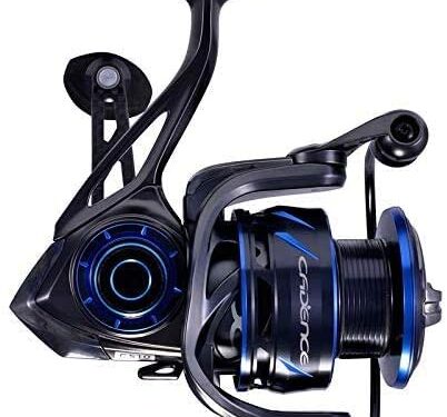 Cadence CS10 Spinning Reel, Ultralight Fast Speed Premium Magnesium Frame Fishing Reel with 11 Low Torque Bearings Super Smooth Powerful Fishing Reel with 36 LBs Max Drag & 6.2:1 Spinning Reel