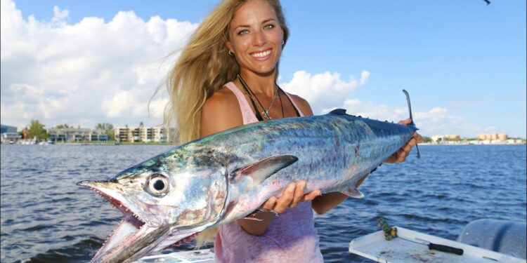 Deep Sea Fishing For KING MACKEREL Using Live Bait!