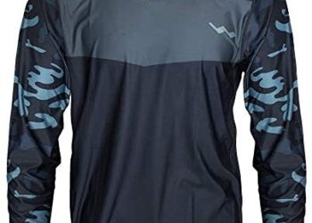 WindRider Long Sleeve Fishing Shirts for Men UPF 50+ Sun Protection with Mesh Sides Stain Resistant and Moisture Wicking