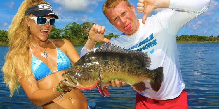 BROTHER vs SISTER Fish Off! Inshore Fishing Challenge!