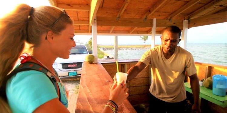 Food Tasting and Exploring Town in West End, BAHAMAS!