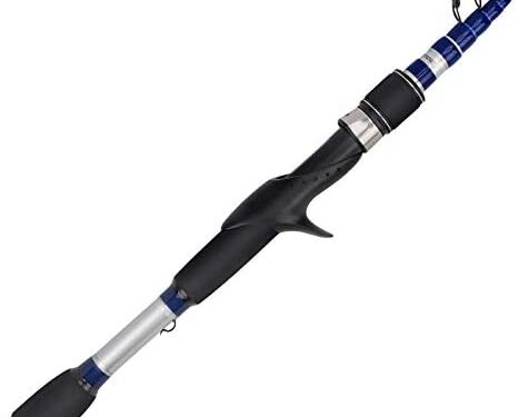 KastKing Compass Telescopic Fishing Rods and Combo, Sensitive Graphite Composite Blank, Easy to Travel, Packs to Just 17″ in Length, Stainless Guides and Ceramic Rings, Combos w/ 4+1BB Spinning Reel