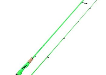 Sougayilang Fishing Rods,Sensitive Casting Rod & Spinning Rod of 24 Ton Carbon Fiber,Lightweight Two Pieces Inserts,Stainless Steel Guides Fishing Rod