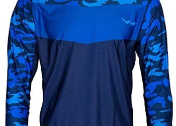 WindRider Long Sleeve Fishing Shirts for Men UPF 50+ Sun Protection with Mesh Sides Stain Resistant and Moisture Wicking