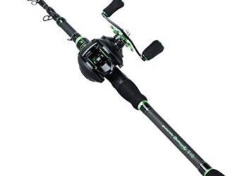 Sougayilang Fishing Rod Reel Combos with Telescopic Carbon Fishing Pole and Fishing Reel for Freshwater Bass Fishing