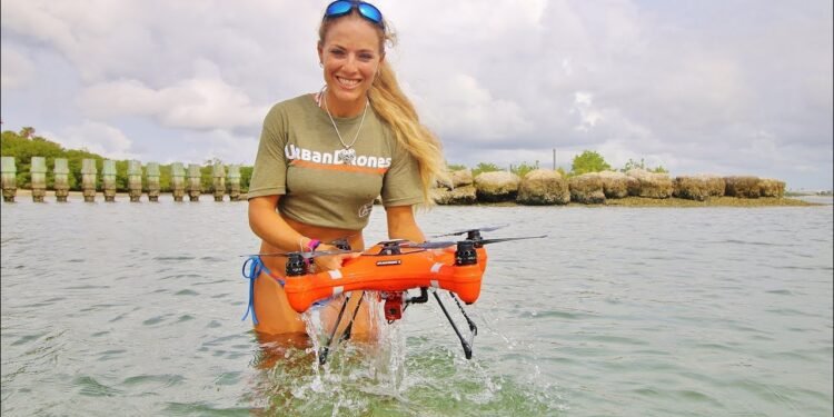 WORLD’S FIRST WATERPROOF DRONE
