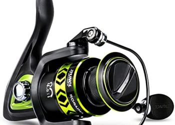 RUNCL Spinning Fishing Reel RORAIMA, Fishing Reel – Full Metal Body, 7+1 BB, Carbon Fiber 17.5 LB Max Drag, Braid-Ready Spool, CNC-Machined Spool – Smooth Freshwater Fishing Spinning Reel for Beginner