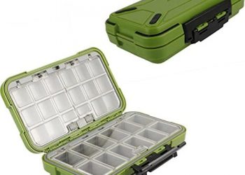 Goture Waterproof//2-sided//Fishing-Lure-Boxes-Bait,Small-Case, Mini-Box Storage Containers