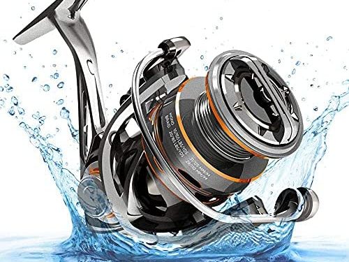 Cadence CS8 Spinning Reel, Ultralight Fast Speed Premium Magnesium Frame Fishing Reel with 10 Low Torque Bearings Super Smooth Powerful Fishing Reel with 36 LBs Max Drag & 6.2:1 Spinning Reel