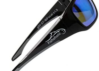 Fishoholic – BiFocal – Reader – Bi-Focal x1.5 x2.0 x2.5 Magnifications – Polarized Fishing Sunglasses – UV400 – Fishing Gift
