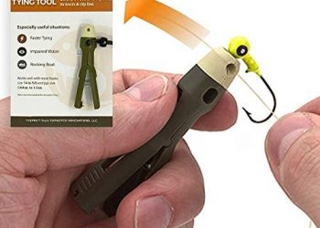 TYEPRO Fishing Knot Tying Tool / Original Jig Head and Hook Eyelet Grip, Thread Line, Tie, Clip