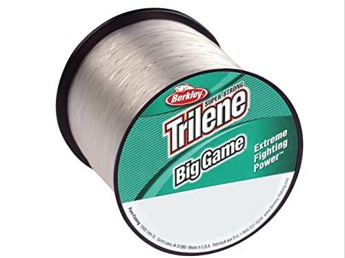 Berkley Trilene Big Game Monofilament Custom Spool, Clear, 30 Pound