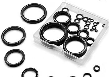 9KM DWLIFE Fishing Rod Repair Ceramic Guide Ring Replacement Kit 14 Sizes 0.13in to 1.86in