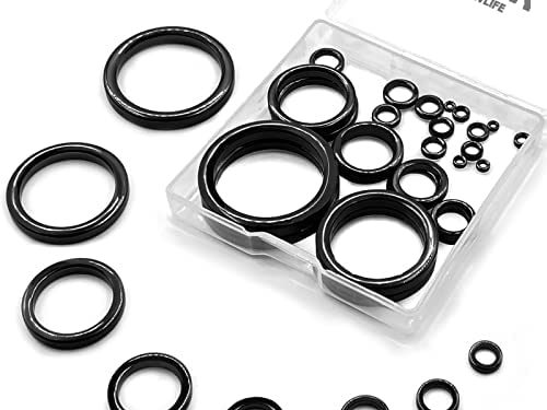 9KM DWLIFE Fishing Rod Repair Ceramic Guide Ring Replacement Kit 14 Sizes 0.13in to 1.86in
