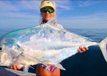 Massive Florida Keys African Pompano! (catch & cook)