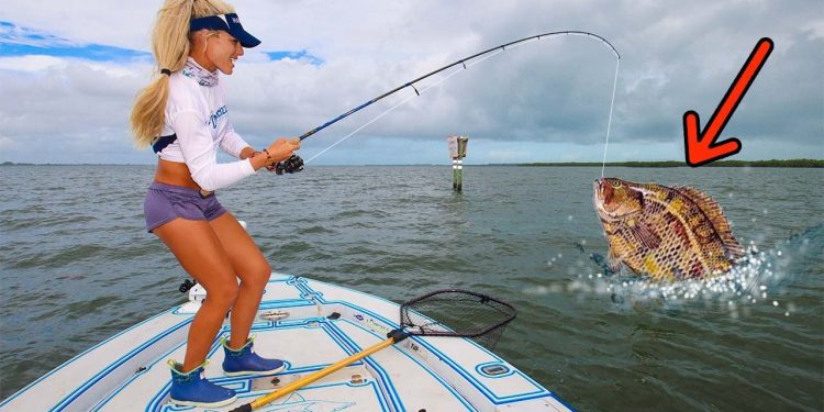 IT WORKED! Florida Inshore Fishing Catch & Cook (Macadamia Nut Encrusted Tripletail)