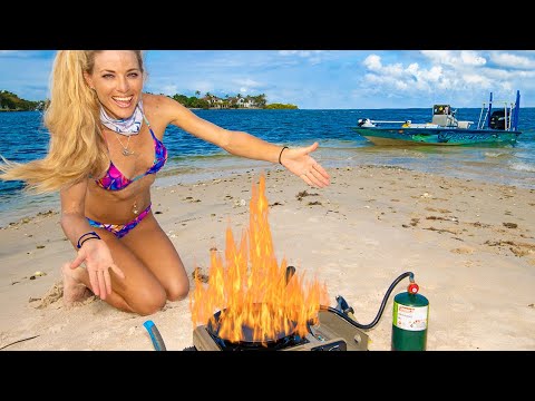 Surviving On WHATEVER We Catch & Cook!